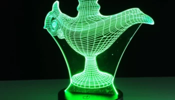 Иллюзорная лампа Аладдина 3d Иллюзорная лампа Аладдина 3d