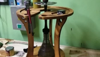 Шаблон для кальянного стола на фрезерном станке с ЧПУ Шаблон для кальянного стола на фрезерном станке с ЧПУ